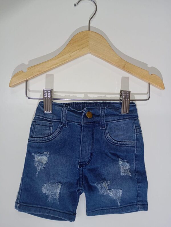 Bermuda Jeans Azul