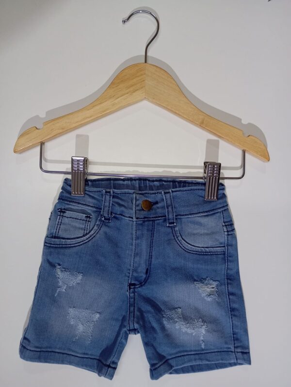 Bermuda Jeans Celeste