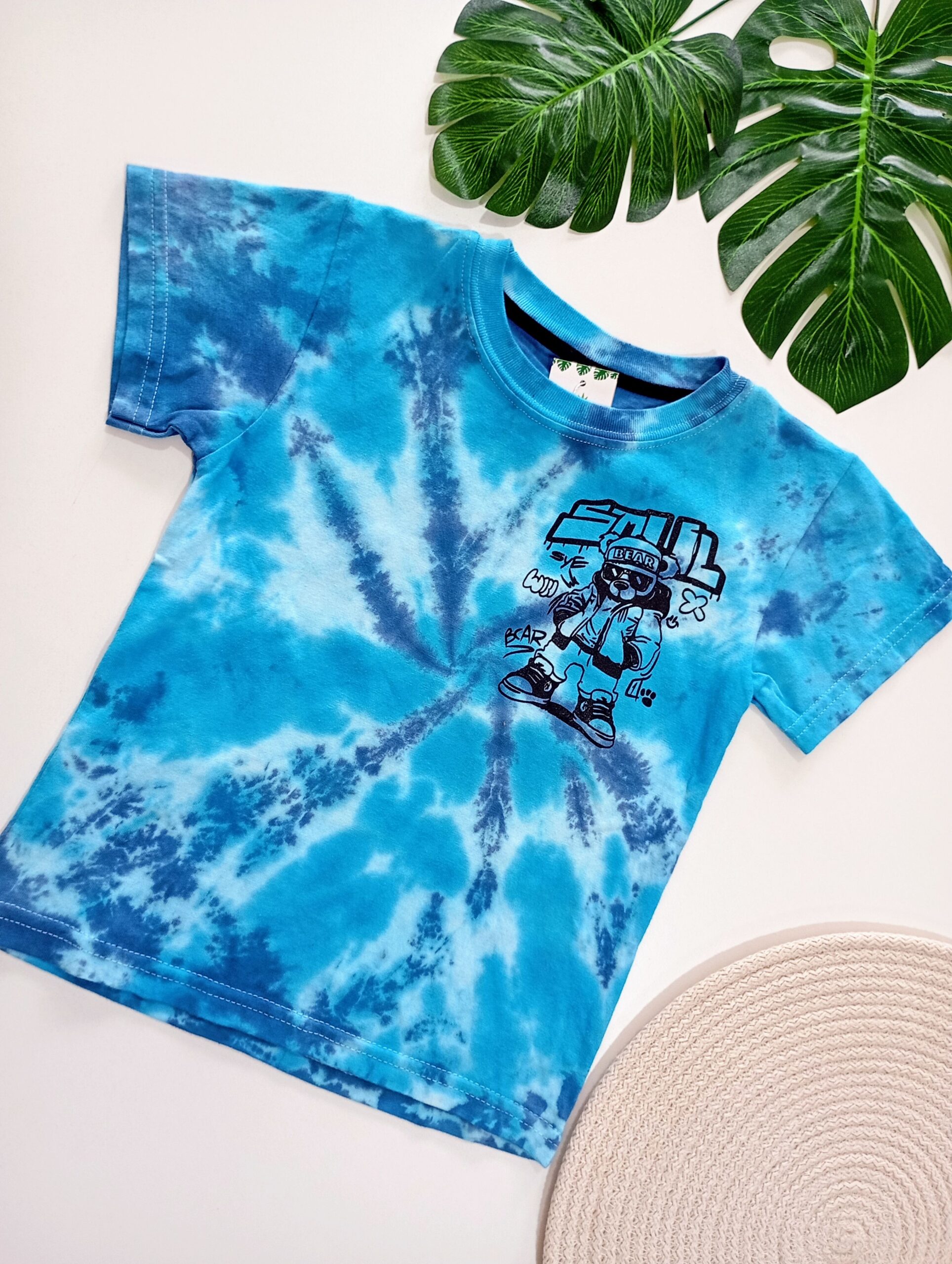 Remera Batik Azul
