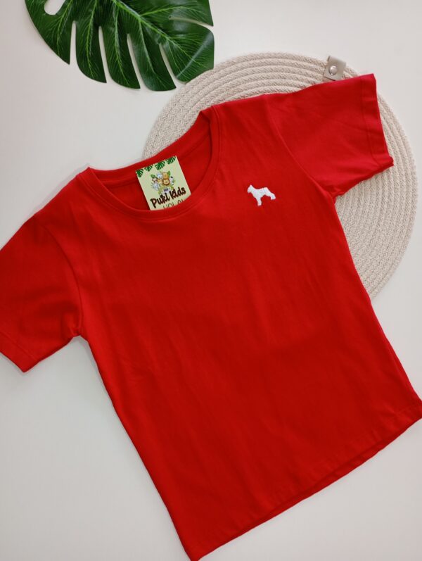 Remera Lisa Roja