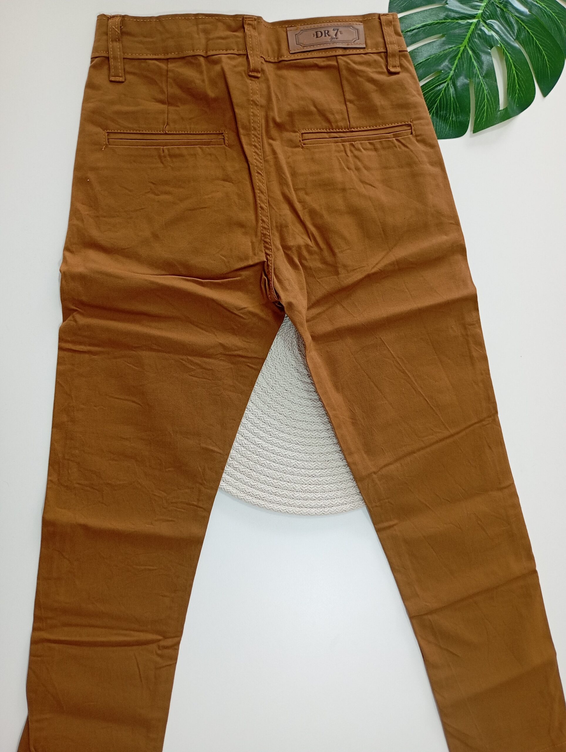 Pantalon Corte Chino Mostaza - Image 2