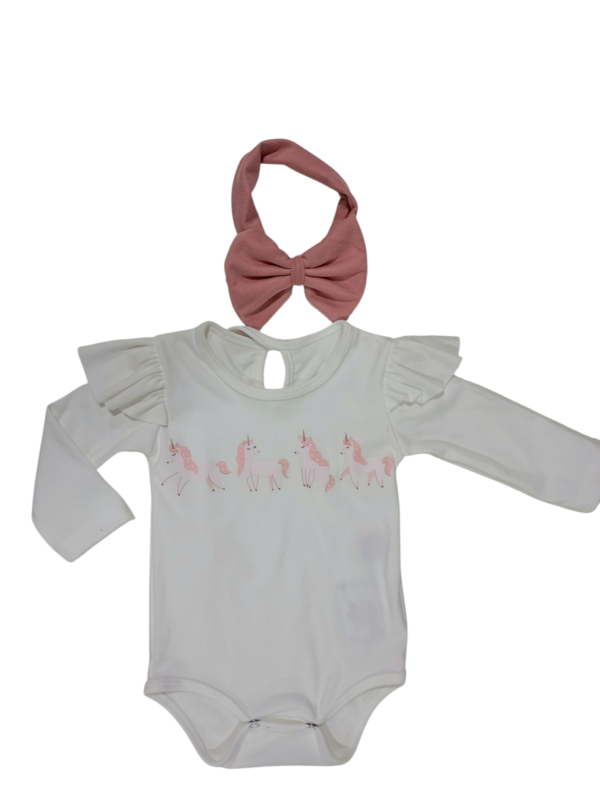Remera/Body Unicornio Con Vincha - Image 2