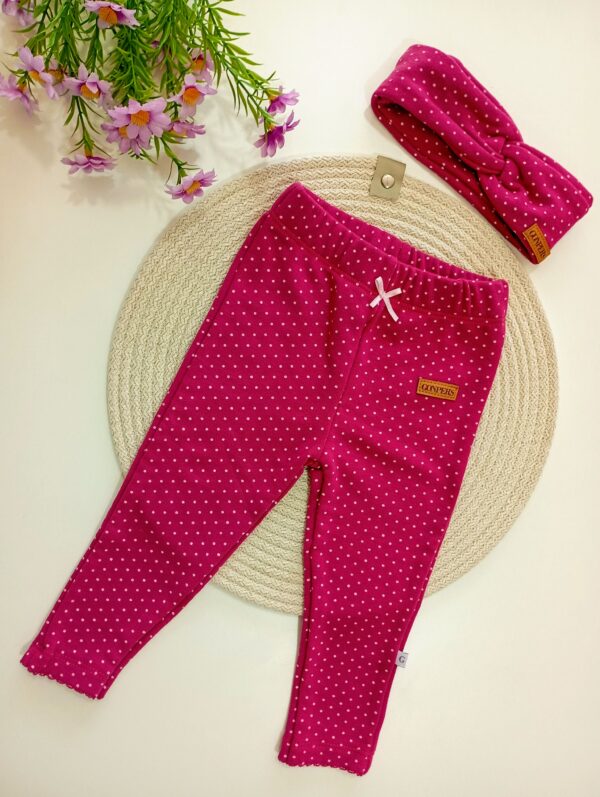 Calza Fucsia + Vincha