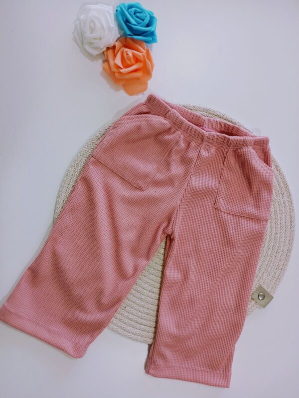 Pantalon Wafle Rosa