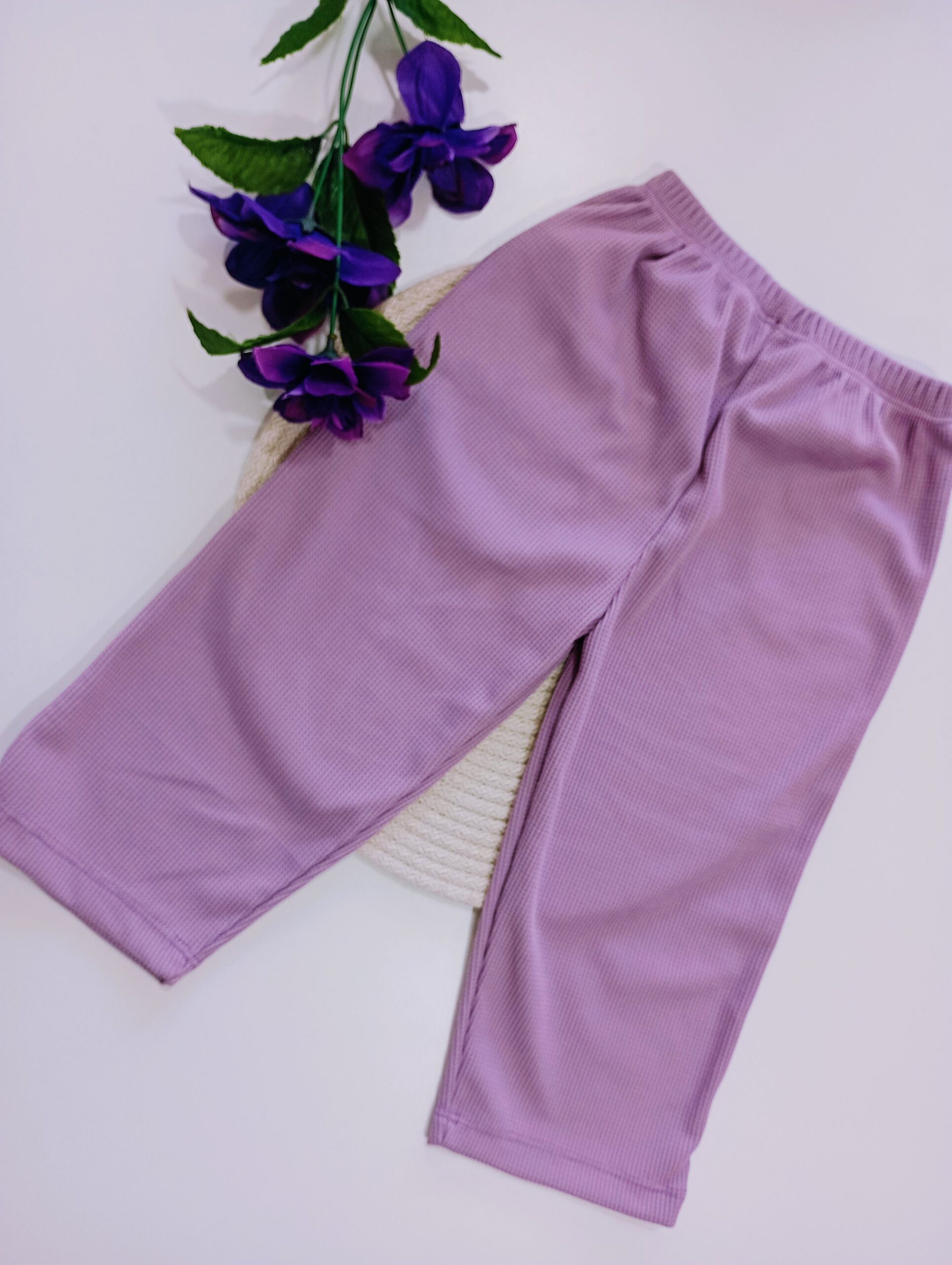Pantalon Wafle Lila - Image 2