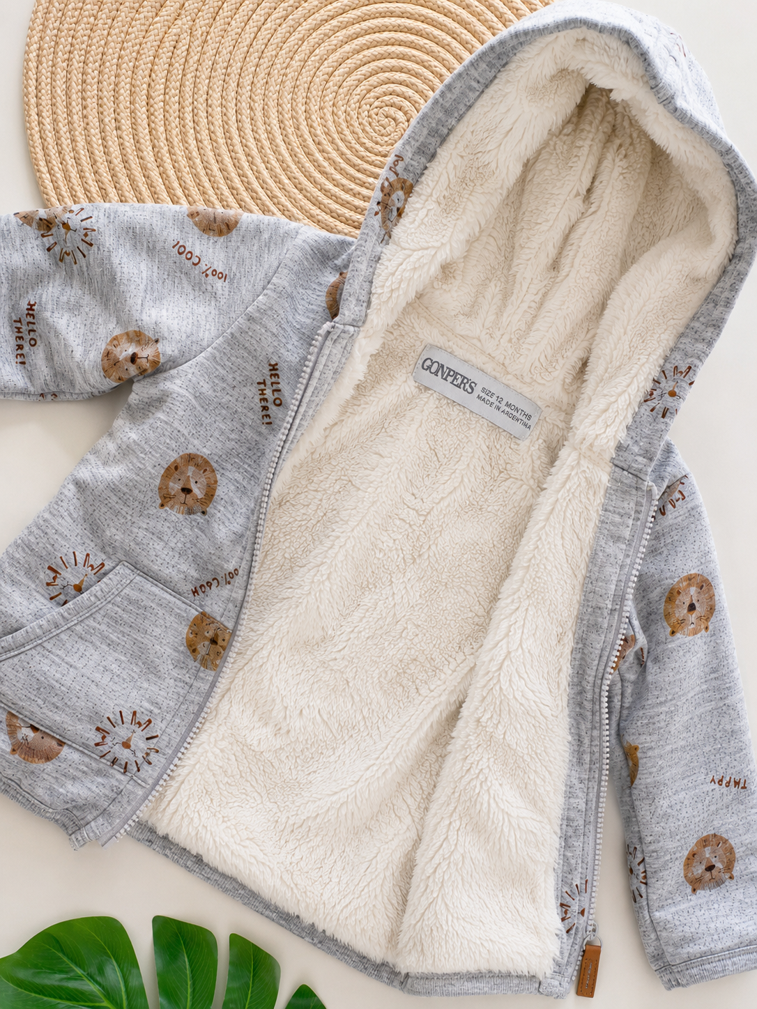 Campera Con Piel - Image 2